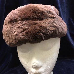 Late 1800s Vintage Lisette Women's Fur Hat
